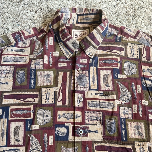 Woolrich Button Down Fly Fishing Plaid Shirt XL - Picture 1 of 5
